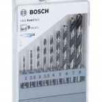 Kit Brocas hex. em HSS PointTeQ, 9 unidades, 2 - 8 mm ref� 2607002826 BOSCH