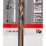 Broca em HSS-Co, DIN 338 ref� 2608585853 BOSCH