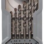 Kit Brocas para betão, 7 unidades, CYL-3, 4/5/5,5/6/7/8/10 mm refª 2607017083 BOSCH Kit Brocas para betão, 7 unidades, CYL-3, 4/5/5,5/6/7/8/10 mm refª 2607017083 BOSCH