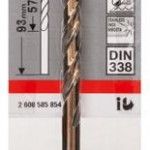 Broca em HSS-Co, DIN 338 ref� 2608585854 BOSCH
