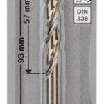 Broca em HSS-Co, DIN 338 ref� 2608585855 BOSCH