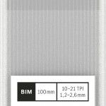 L�mina de serra vertical PRO Metal thick and thin T123XF, 100 mm, 25 unid. ref� 2608638474 BOSCH