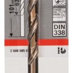 Broca em HSS-Co, DIN 338 refª 2608585856 BOSCH Broca em HSS-Co, DIN 338 refª 2608585856 BOSCH