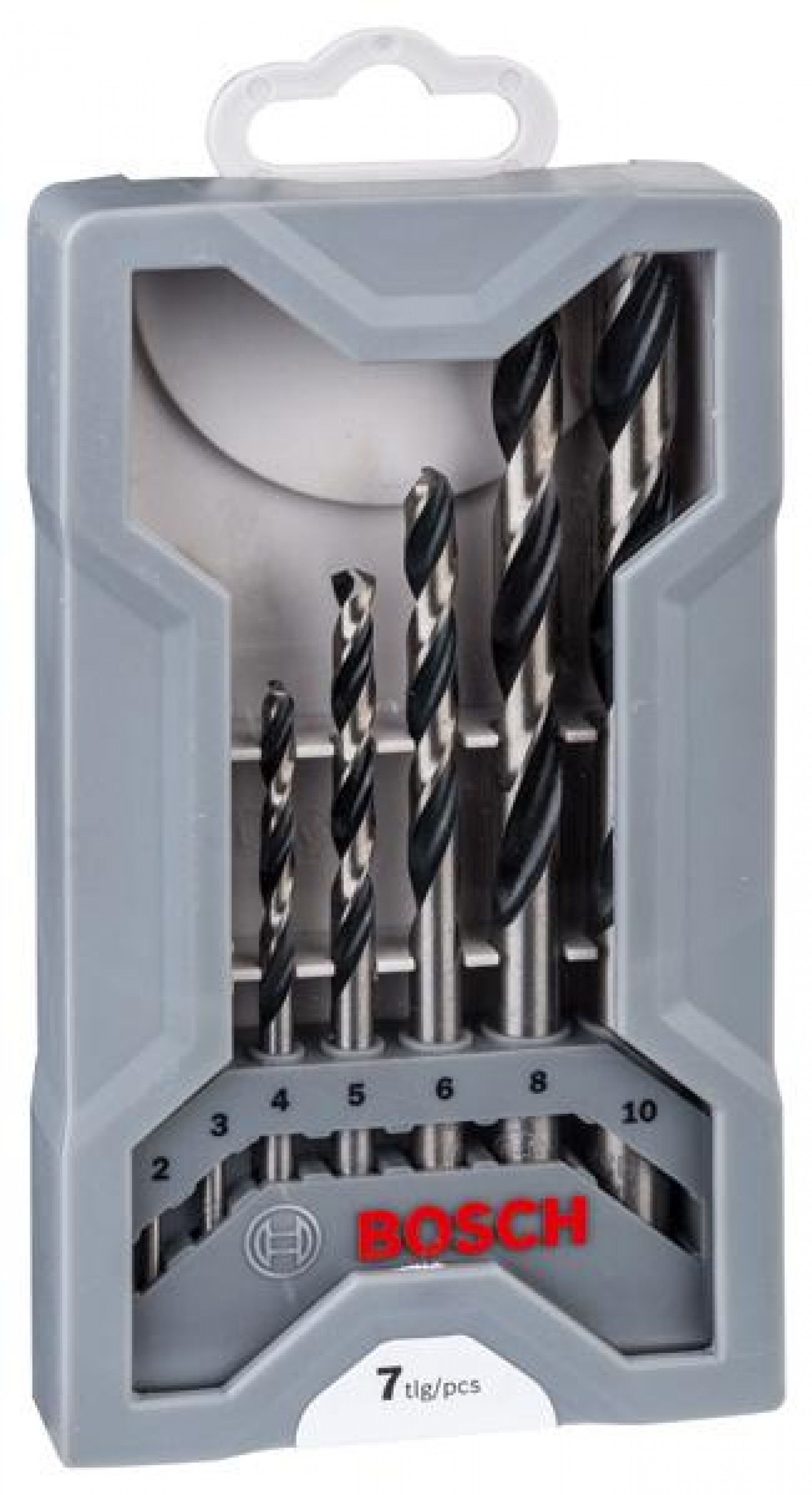 Kit Brocas para metal HSS PointTeQ Mini-X-Line, 7 unidades, 2 - 8 mm refª 2608577347 BOSCH