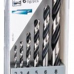 Kit Brocas para metal HSS PointTeQ, 6 unidades, 2 - 8 mm refª 2608577346 BOSCH Kit Brocas para metal HSS PointTeQ, 6 unidades, 2 - 8 mm refª 2608577346 BOSCH