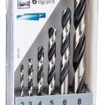 Kit Brocas para metal HSS PointTeQ, 6 unidades, 2 - 8 mm refª 2608577346 BOSCH Kit Brocas para metal HSS PointTeQ, 6 unidades, 2 - 8 mm refª 2608577346 BOSCH