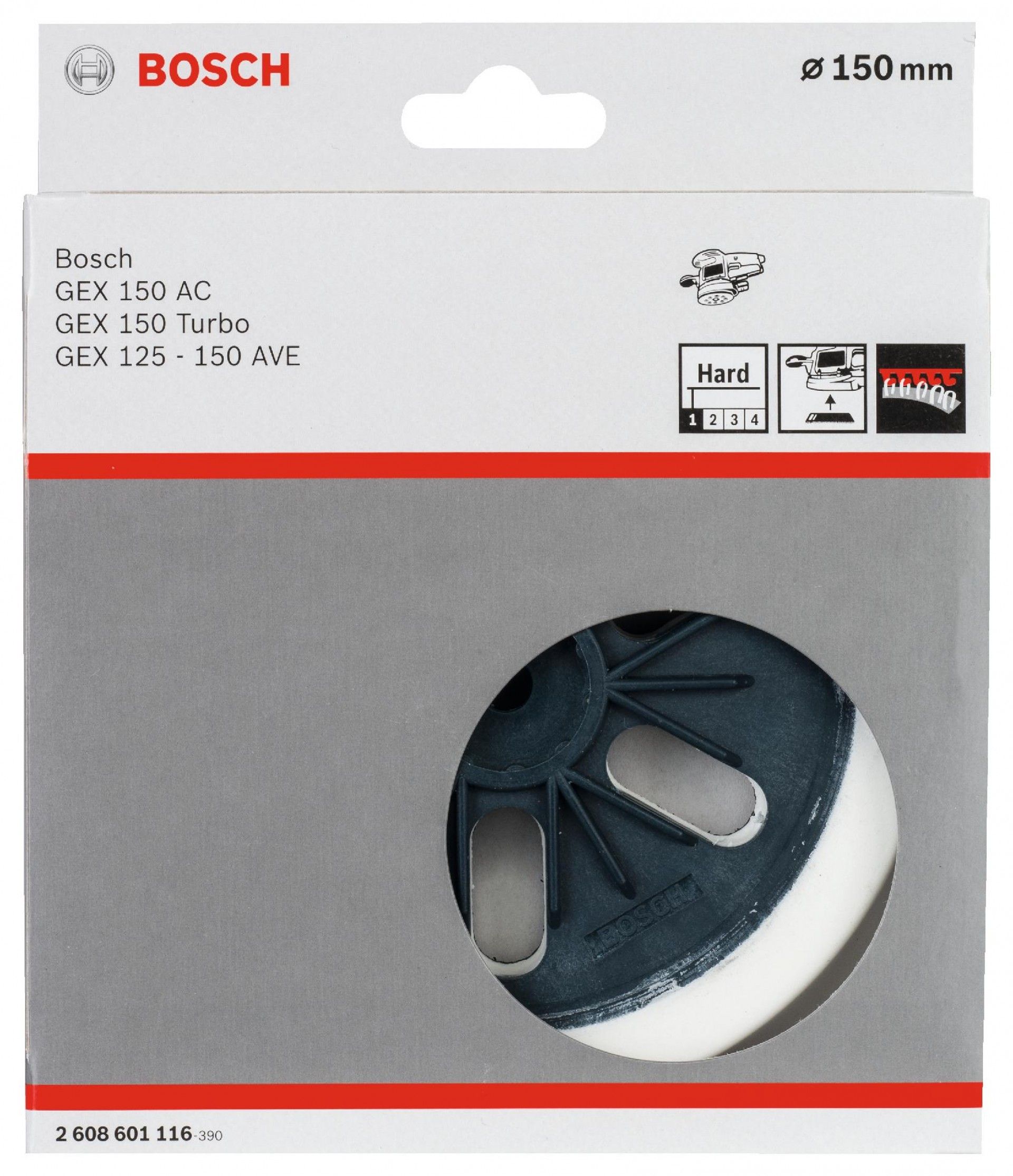 Prato de lixar refª 2608601116 BOSCH