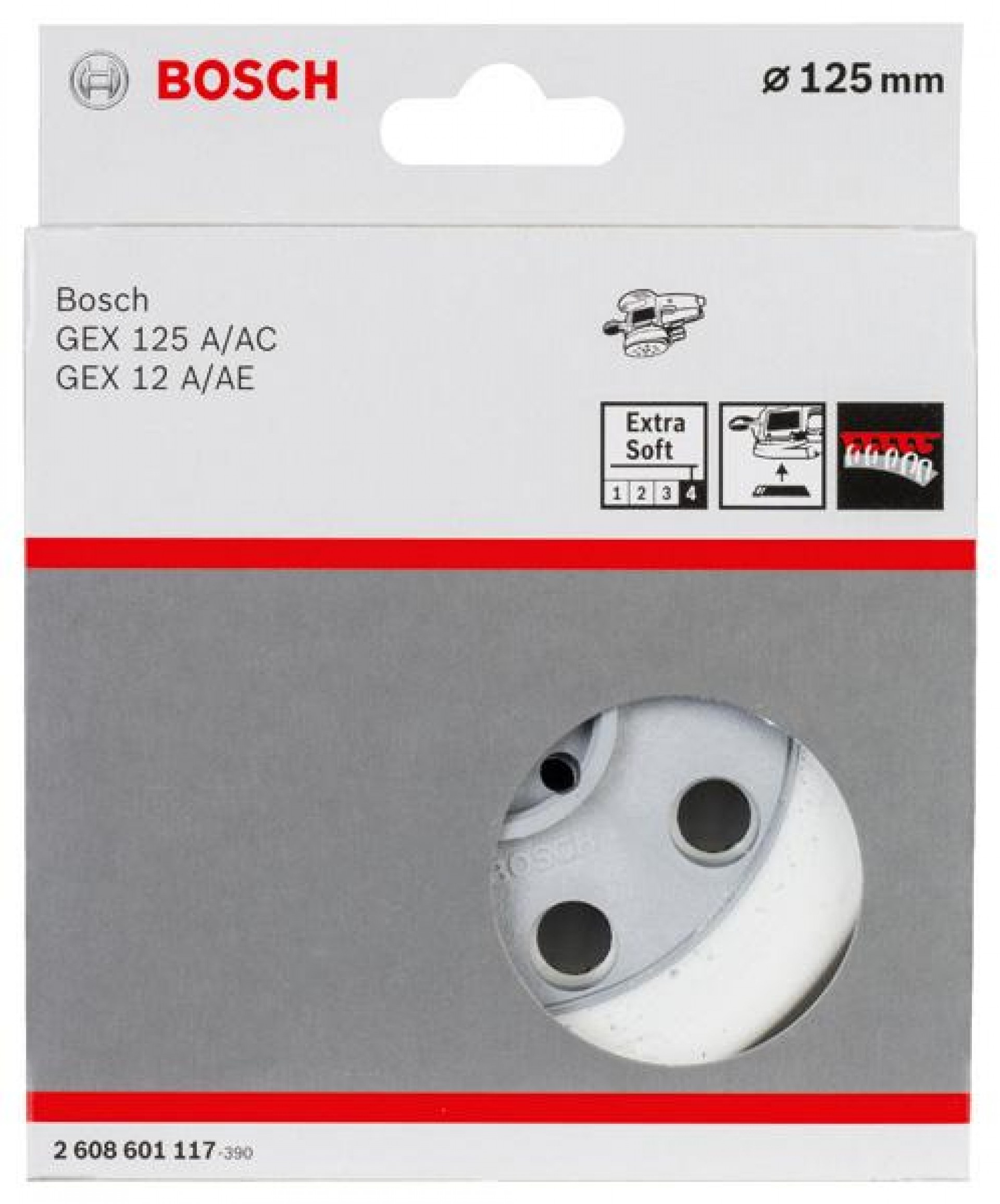 Prato de lixar refª 2608601117 BOSCH