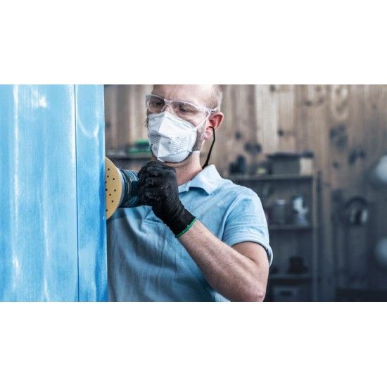 Lixa EXPERT C470 com 19 furos para lixadeiras de cartão-gesso, 225 mm, G 220, 25 unidades refª 26089 Lixa EXPERT C470 com 19 furos para lixadeiras de cartão-gesso, 225 mm, G 220, 25 unidades refª 26089