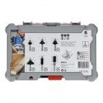 Fresa Bit Trim and Edging Set, Shank 6 mm, 6 pcs refª 2607017468 BOSCH Fresa Bit Trim and Edging Set, Shank 6 mm, 6 pcs refª 2607017468 BOSCH