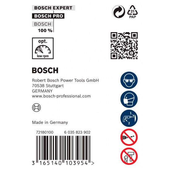 Broca para cofragens PRO Wood HSS, 10 x 87 x 600 mm, SDS plus ref� 2608597401 BOSCH