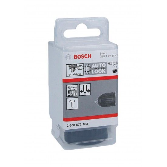 Bucha de aperto rápido até 10 mm refª 2608572183 BOSCH Bucha de aperto rápido até 10 mm refª 2608572183 BOSCH