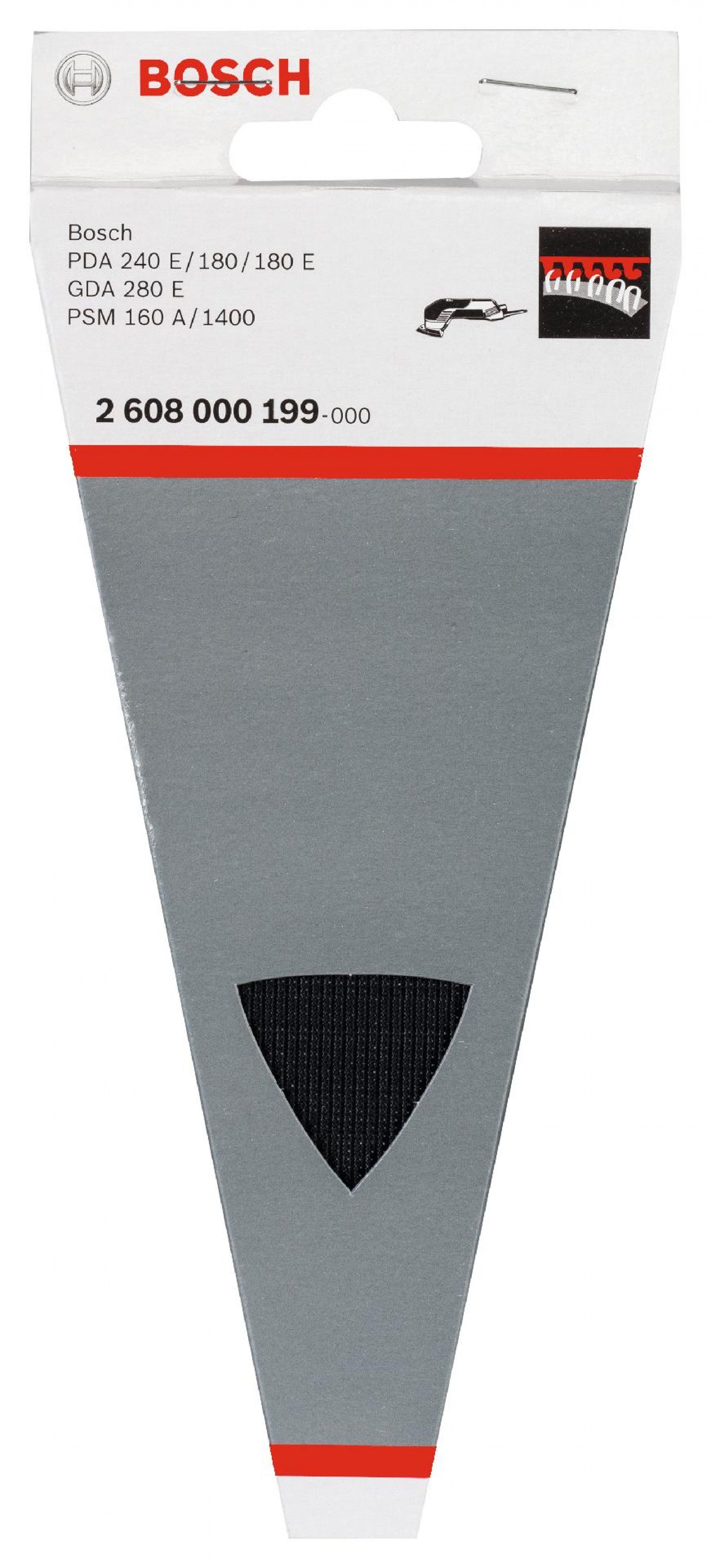 Lingueta de lixa, plana refª 2608000199 BOSCH