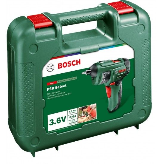 Aparafusadora sem fio PSR Select refª 0603977005 BOSCH Aparafusadora sem fio PSR Select refª 0603977005 BOSCH