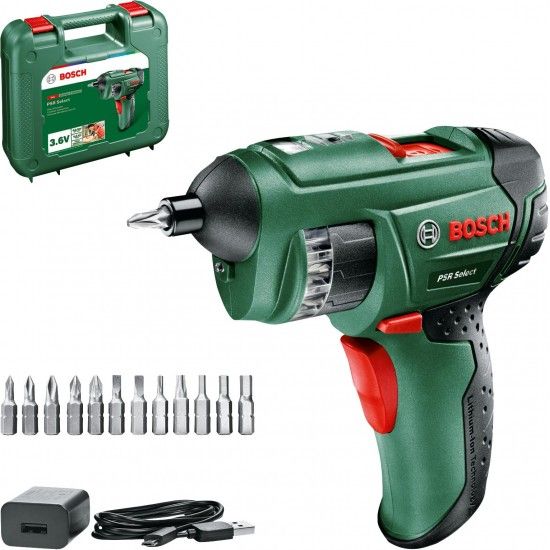 Aparafusadora sem fio PSR Select refª 0603977005 BOSCH Aparafusadora sem fio PSR Select refª 0603977005 BOSCH