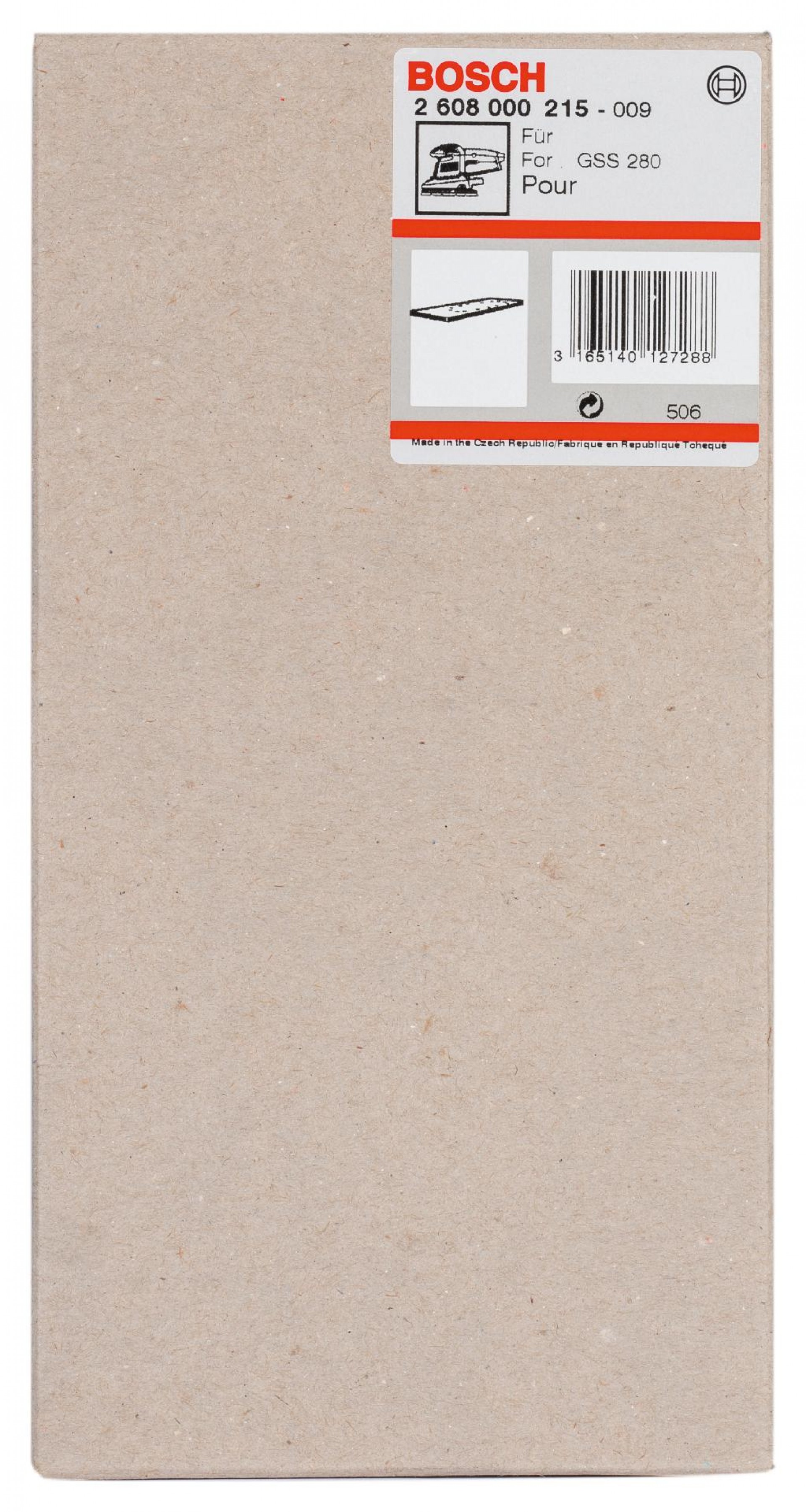 Placa de lixar refª 2608000215 BOSCH