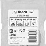 PRO Backing Pad Round Nut, M14, 115, 125 mm ref� 2608000C23 BOSCH