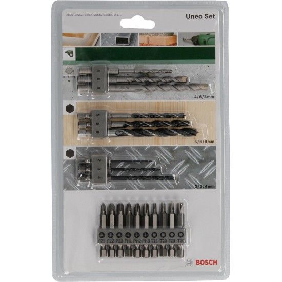 Conjunto Uneo Mixed refª 2609256989 BOSCH Conjunto Uneo Mixed refª 2609256989 BOSCH