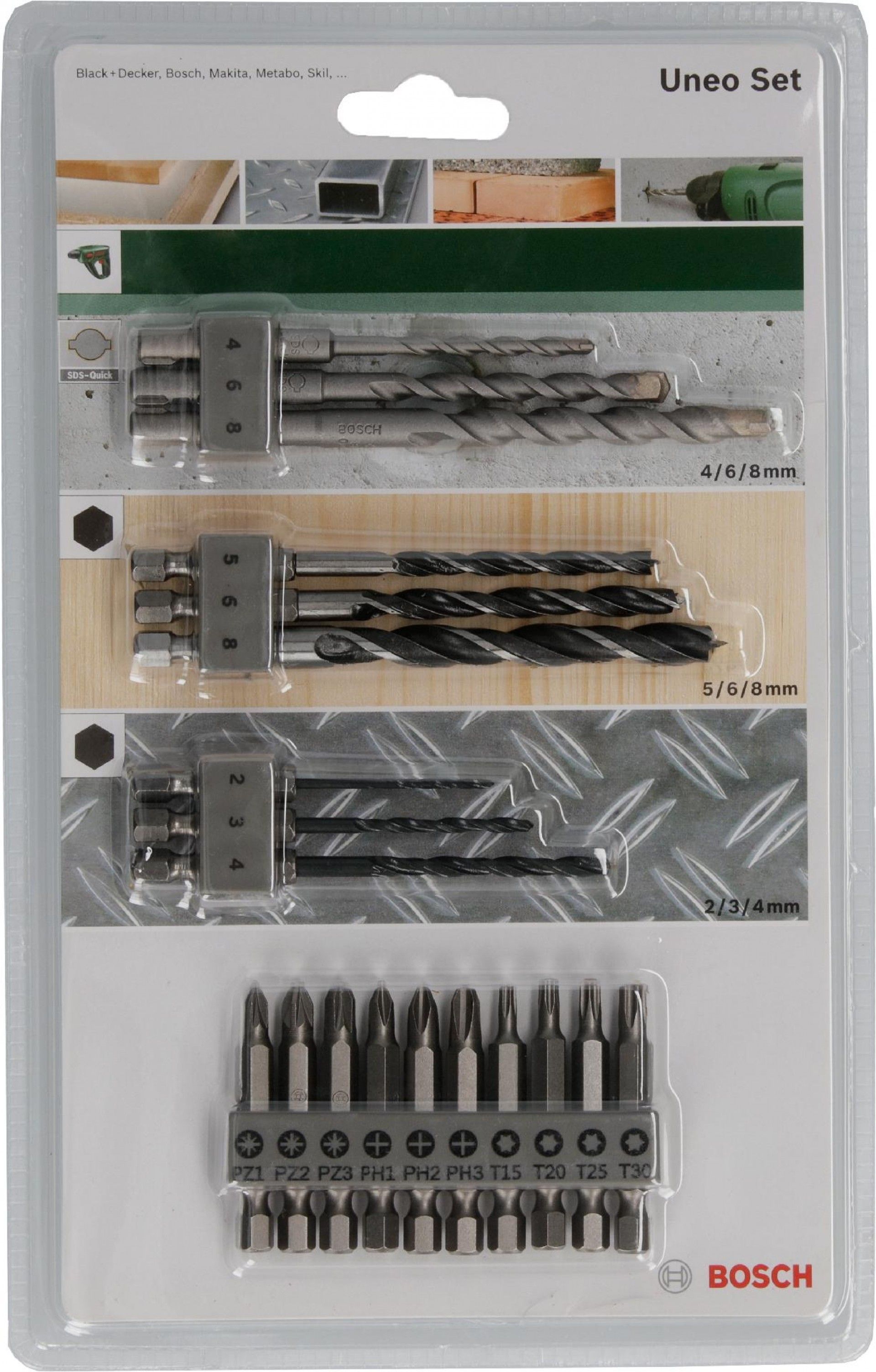 Conjunto Uneo Mixed refª 2609256989 BOSCH