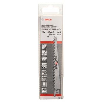 Lâmina de serrote elétrico S 644 D refª 2608650464 BOSCH Lâmina de serrote elétrico S 644 D refª 2608650464 BOSCH