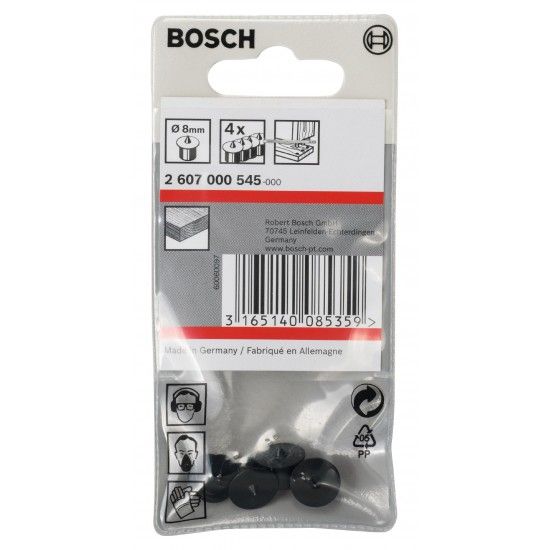 Conjunto deposicionadores de bucha, 4 unidades, 8 mm ref� 2607000545 BOSCH