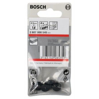 Conjunto deposicionadores de bucha, 4 unidades, 8 mm refª 2607000545 BOSCH Conjunto deposicionadores de bucha, 4 unidades, 8 mm refª 2607000545 BOSCH