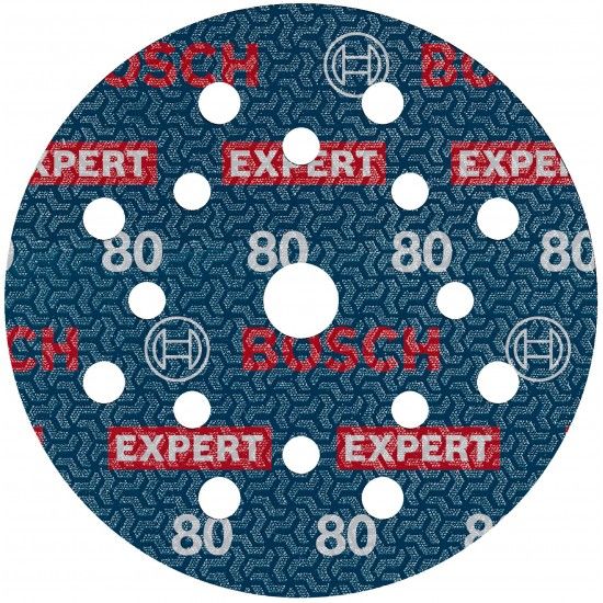 Disco de lixa em folha EXPERT O780, 125mm, G80 refª 2608902409 BOSCH Disco de lixa em folha EXPERT O780, 125mm, G80 refª 2608902409 BOSCH