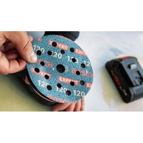 Disco de lixa em folha EXPERT O780, 125mm, G120 refª 2608902410 BOSCH Disco de lixa em folha EXPERT O780, 125mm, G120 refª 2608902410 BOSCH