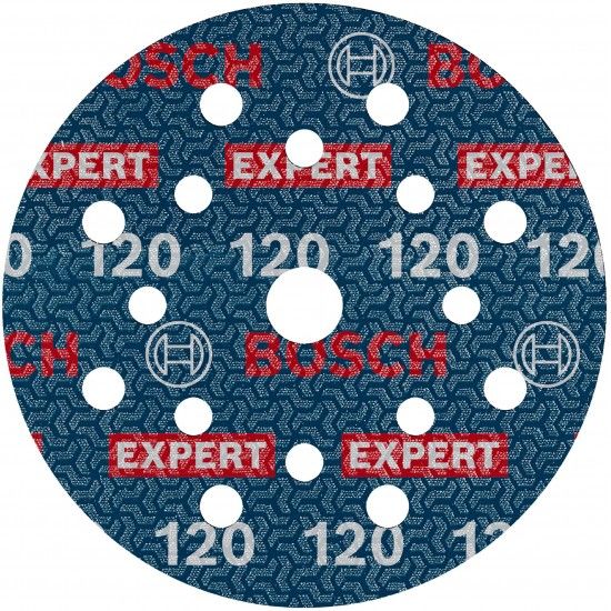 Disco de lixa em folha EXPERT O780, 125mm, G120 refª 2608902410 BOSCH Disco de lixa em folha EXPERT O780, 125mm, G120 refª 2608902410 BOSCH
