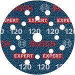 Disco de lixa em folha EXPERT O780, 125mm, G120 refª 2608902410 BOSCH Disco de lixa em folha EXPERT O780, 125mm, G120 refª 2608902410 BOSCH