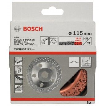 M tipo tacho de metal duro ref 2608600175 BOSCH