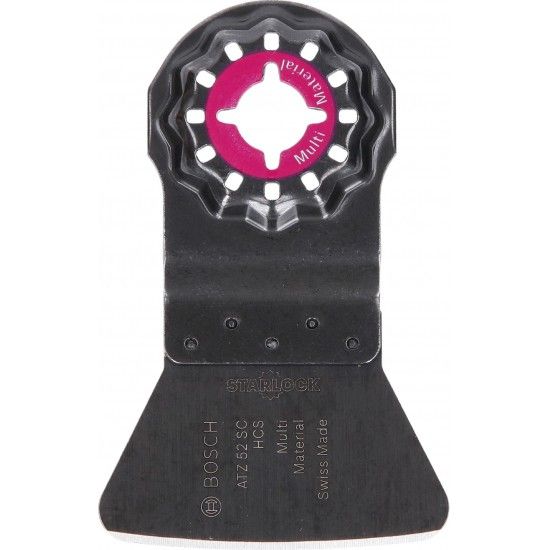 Espátula p/multifunções HCS Starlock ATZ 52 SC, rígida26 x 52 mm refª 2609256954 BOSCH Espátula p/multifunções HCS Starlock ATZ 52 SC, rígida26 x 52 mm refª 2609256954 BOSCH