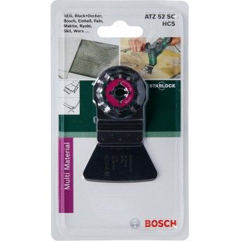 Espátula p/multifunções HCS Starlock ATZ 52 SC, rígida26 x 52 mm refª 2609256954 BOSCH Espátula p/multifunções HCS Starlock ATZ 52 SC, rígida26 x 52 mm refª 2609256954 BOSCH