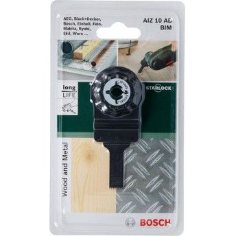 L�mina de serra de imers�o Starlock HCS AIZ 10 AB Wood and Metal10 x 20 mm ref� 2609256949 BOSCH