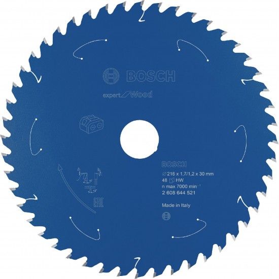 Disco Expert for Wood 216x1,7/1,2x30 T48 refª 2608644521 BOSCH Disco Expert for Wood 216x1,7/1,2x30 T48 refª 2608644521 BOSCH