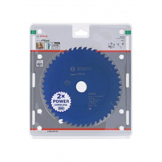 Disco Expert for Wood 216x1,7/1,2x30 T48 refª 2608644521 BOSCH Disco Expert for Wood 216x1,7/1,2x30 T48 refª 2608644521 BOSCH