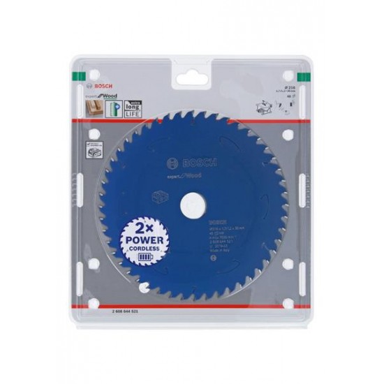 Disco Expert for Wood 216x1,7/1,2x30 T48 refª 2608644521 BOSCH Disco Expert for Wood 216x1,7/1,2x30 T48 refª 2608644521 BOSCH