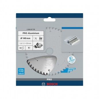 Disco sem fios PRO Aluminium cordless, 140 x 1,6 x 20 mm refª 2608837755 BOSCH Disco sem fios PRO Aluminium cordless, 140 x 1,6 x 20 mm refª 2608837755 BOSCH