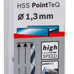 Broca helicoidal HSS PointTeQ 1,3 mm refª 2608577181 BOSCH Broca helicoidal HSS PointTeQ 1,3 mm refª 2608577181 BOSCH