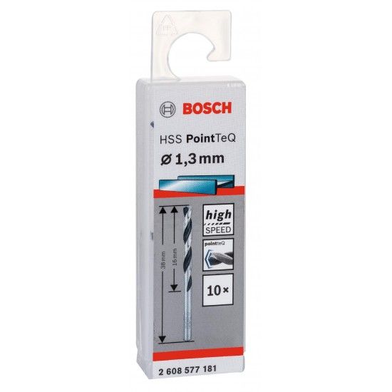 Broca helicoidal HSS PointTeQ 1,3 mm ref� 2608577181 BOSCH