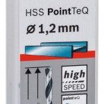 Broca helicoidal HSS PointTeQ 1,2 mm ref� 2608577180 BOSCH