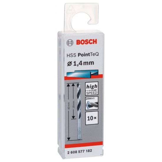 Broca helicoidal HSS PointTeQ 1,4 mm ref� 2608577182 BOSCH