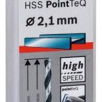Broca helicoidal HSS PointTeQ 2,1 mm ref� 2608577189 BOSCH