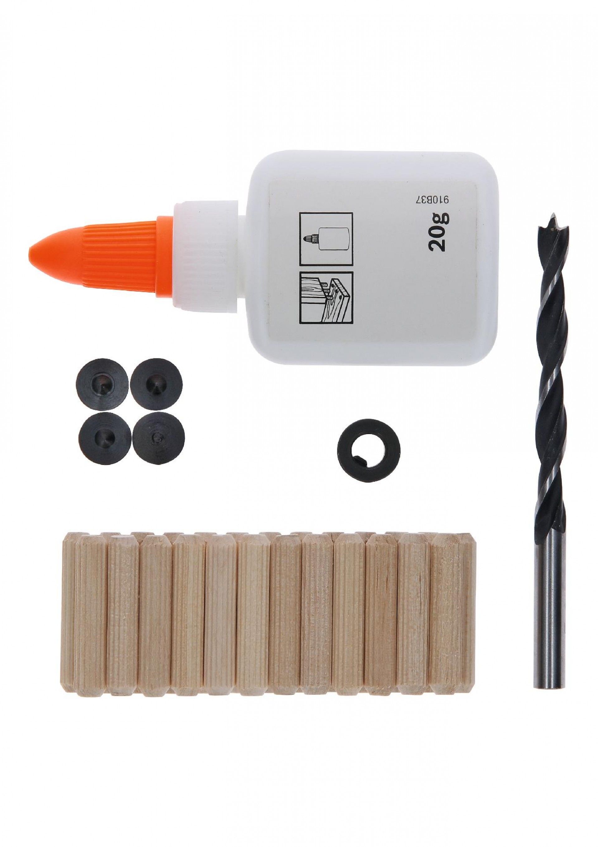 Conjunto de buchas de madeira, 32 unidades, 6 mm refª 2607000449 BOSCH