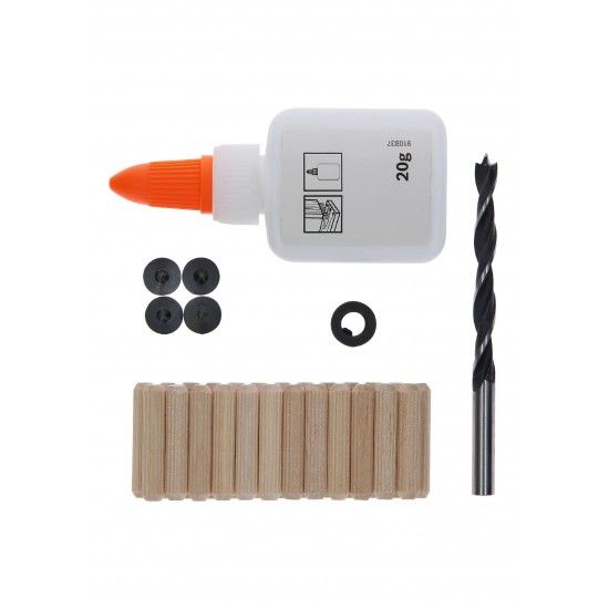 Conjunto de buchas de madeira, 32 unidades, 6 mm refª 2607000449 BOSCH Conjunto de buchas de madeira, 32 unidades, 6 mm refª 2607000449 BOSCH