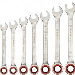 Kit  chaves combinadas c/roquete 10p ref 1600A02AU0 BOSCH
