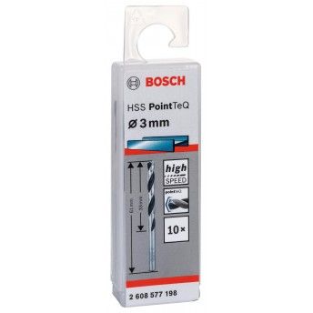 Broca helicoidal HSS PointTeQ 3,0 mm ref 2608577198 BOSCH