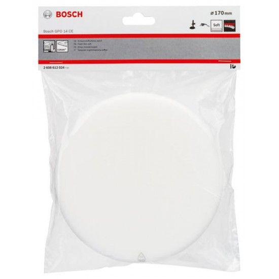 Disco de espuma macio (branco), � 170 mm ref� 2608612024 BOSCH