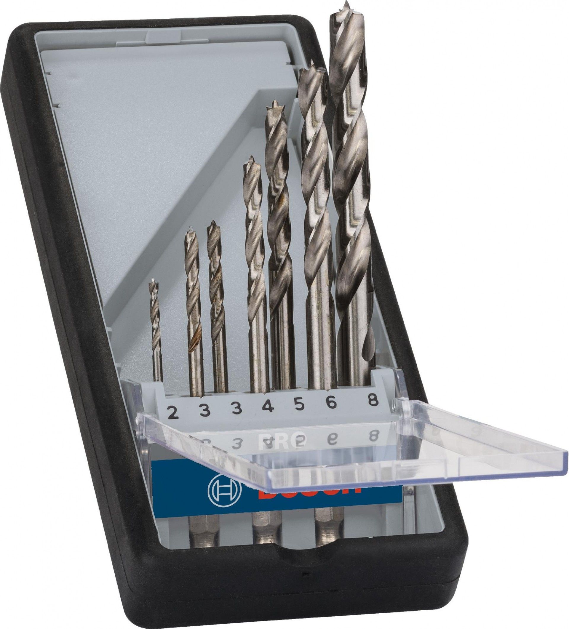 Kit Brocas para madeira PRO Wood HSS, 7 unid. refª 2607019923 BOSCH