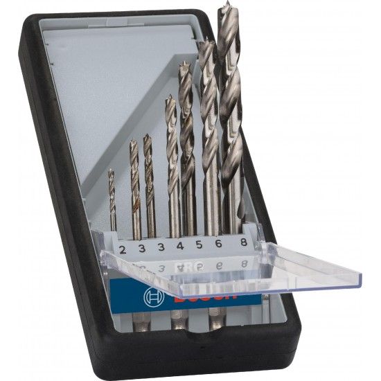 Kit Brocas para madeira PRO Wood HSS, 7 unid. refª 2607019923 BOSCH Kit Brocas para madeira PRO Wood HSS, 7 unid. refª 2607019923 BOSCH